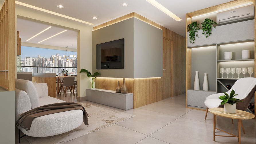 Fachada Residencial Botanic
