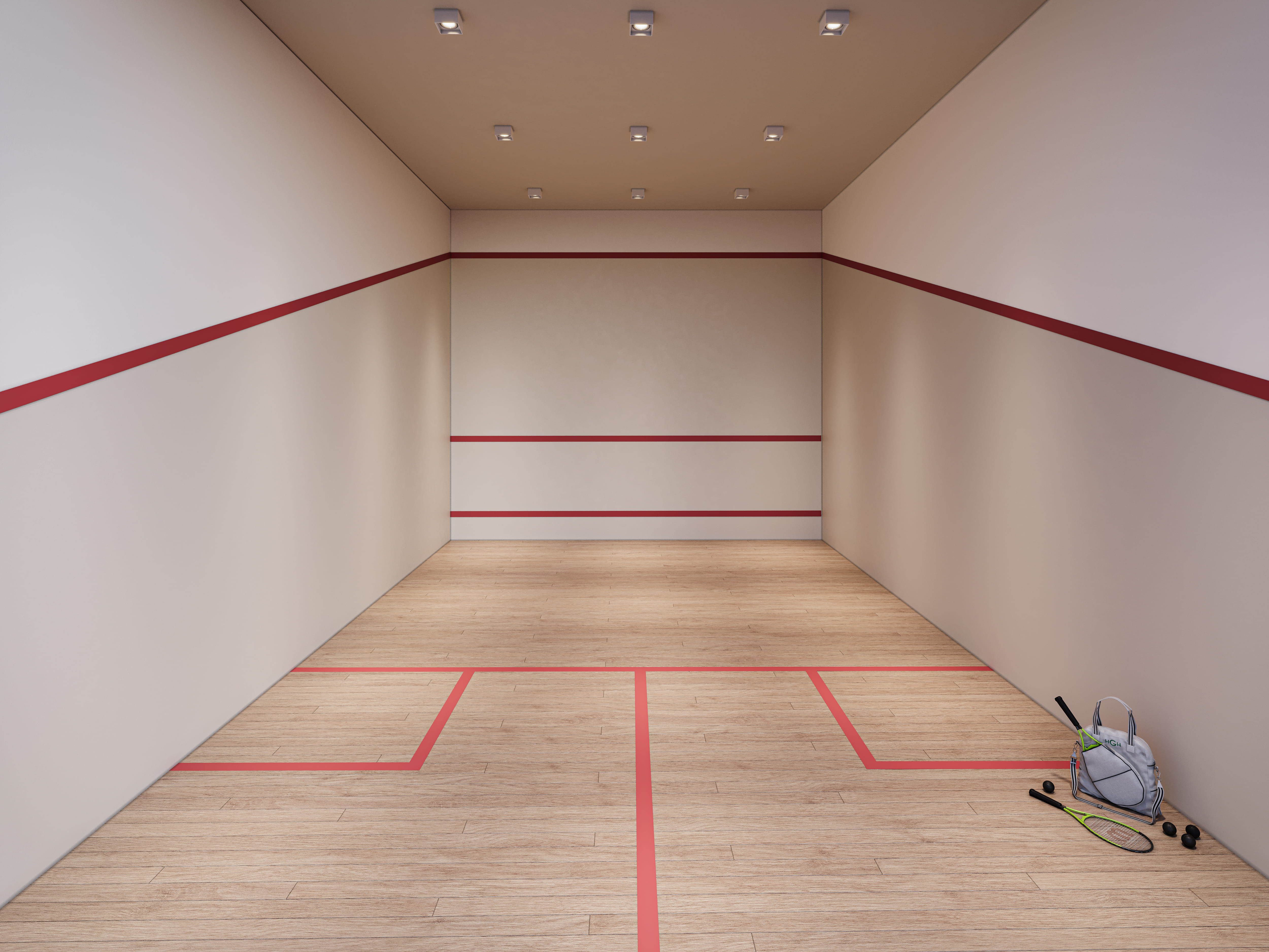 Quadra de Squash Marco Zero One