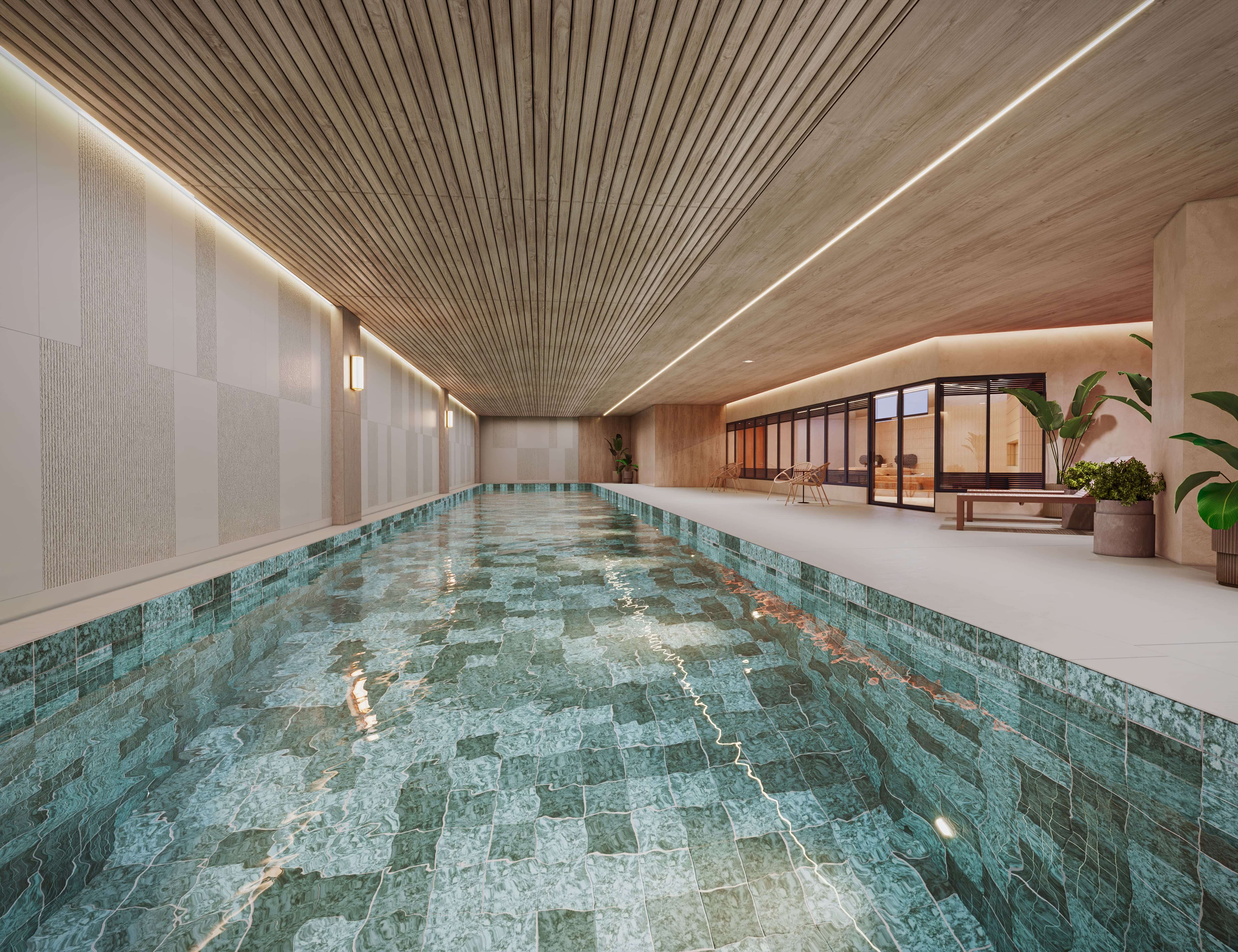 Piscina Coberta Aquecida Marco Zero One
