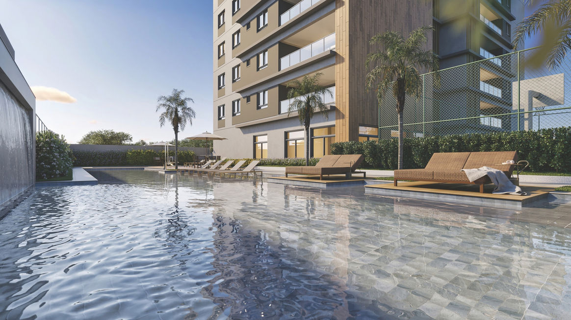 Piscina com Raia de 25m